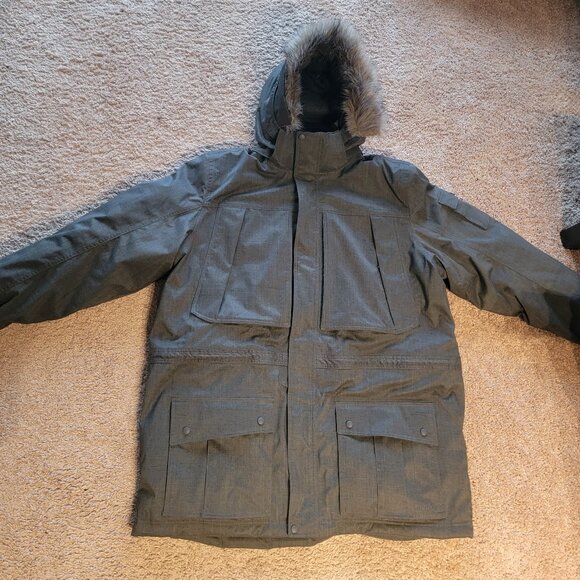 L.L. Bean Baxter State Parka - Men's XXXLT - Charcoal Heather